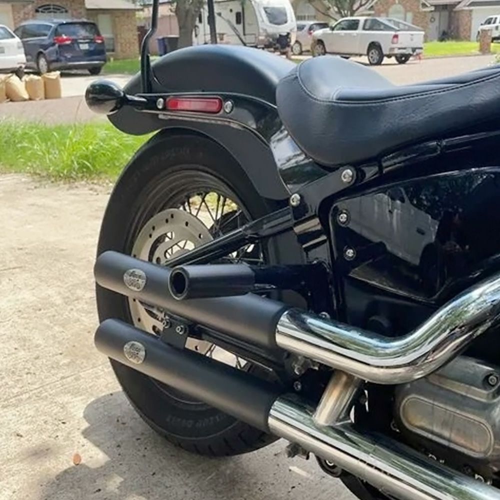 M8ソフテイル リアクラッシュバー ブラック Dean Speed 画像4