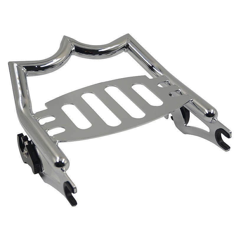 2009以降 ツーリンング クラウンスタイル デタッチャブル ラゲッジラック クローム 2