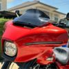 2024以降 FLHX/SE ウェ－ブスタイル 9インチ  ウインドシールドスクリーン スモーク 2