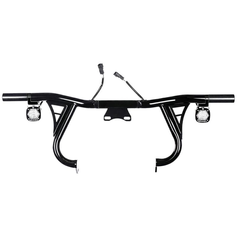 2017以降 CVO クラッシュバー ブラック ライト付き SANTORO FABWORX 画像1