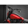 キラーカスタム バックセーバー 2インチ径 プルバックTハンドルバー デジタルメーター用 10インチ (グロスブラック)6