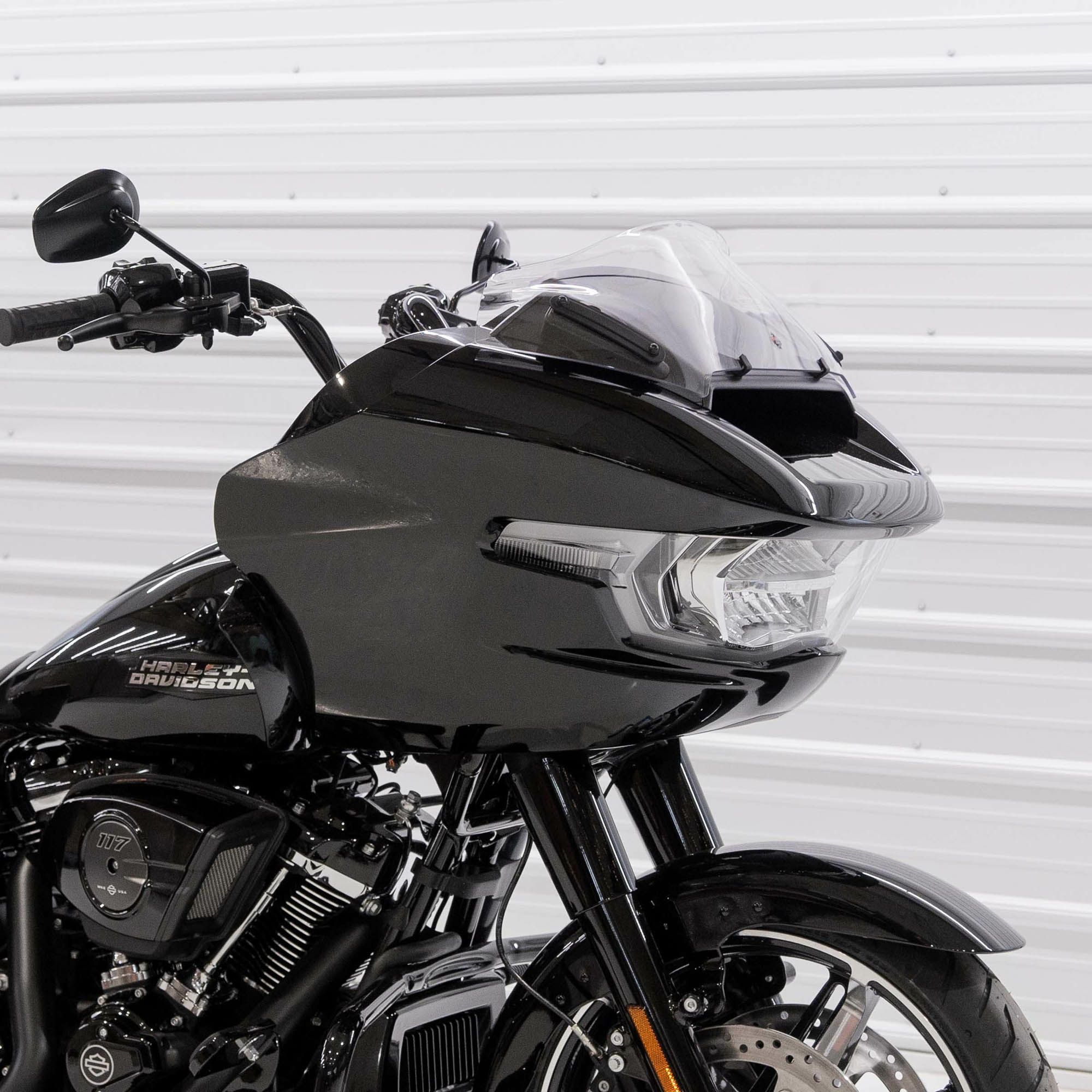 2024以降 ロードグライド 8インチ スポーツウィンドシールド (クリア)2