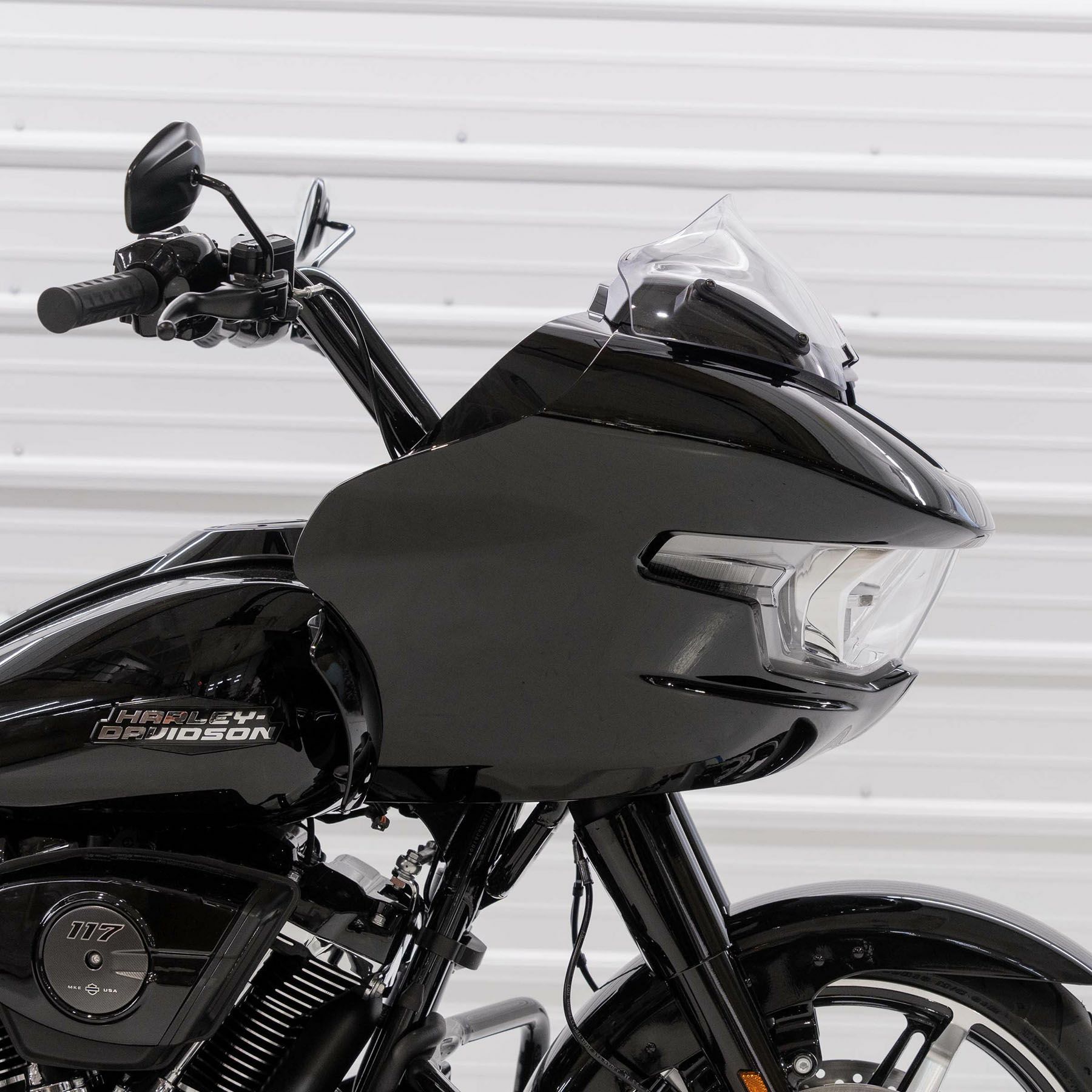 2024以降 ロードグライド 8インチ スポーツウィンドシールド (クリア)3