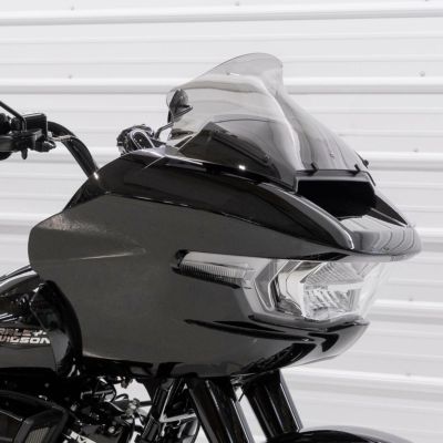 2024以降 ロードグライド 11インチ スポーツウィンドシールド (ライトスモーク) クロックワークス