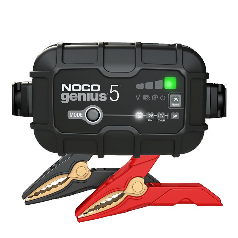  NOCO ジェニウス5 リチウム/鉛対応 5アンペア 高性能バッテリーチャージャー
