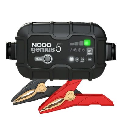 NOCO ジェニウス5 リチウム/鉛対応 5アンペア 高性能バッテリーチャージャー (日本仕様)