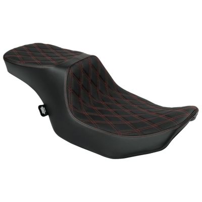 2024以降 FLHX FLTRX  プレデター3 2UPシート ダブルダイヤモンド レッドステッチ Drag Specialties