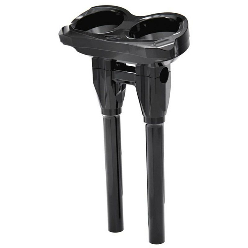 2015以降 ロードグライド アイソレーテッドライザー 12インチ ストレート (ブラック)