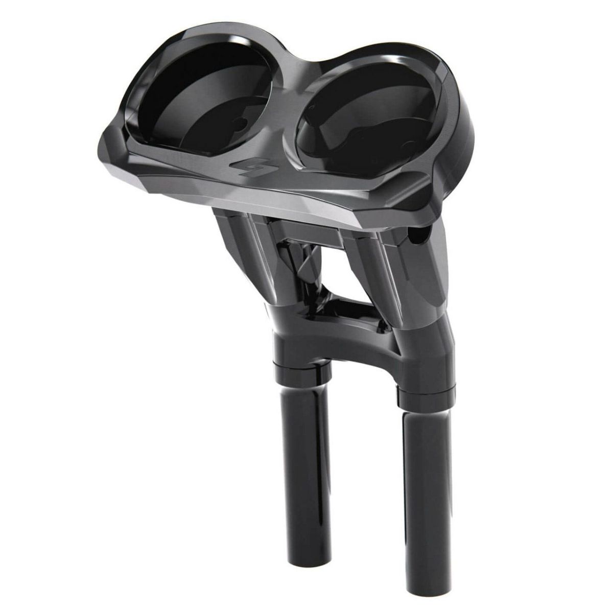 2015以降 ロードグライド アイソレーテッドライザー 10インチ キックバック (ブラック)1