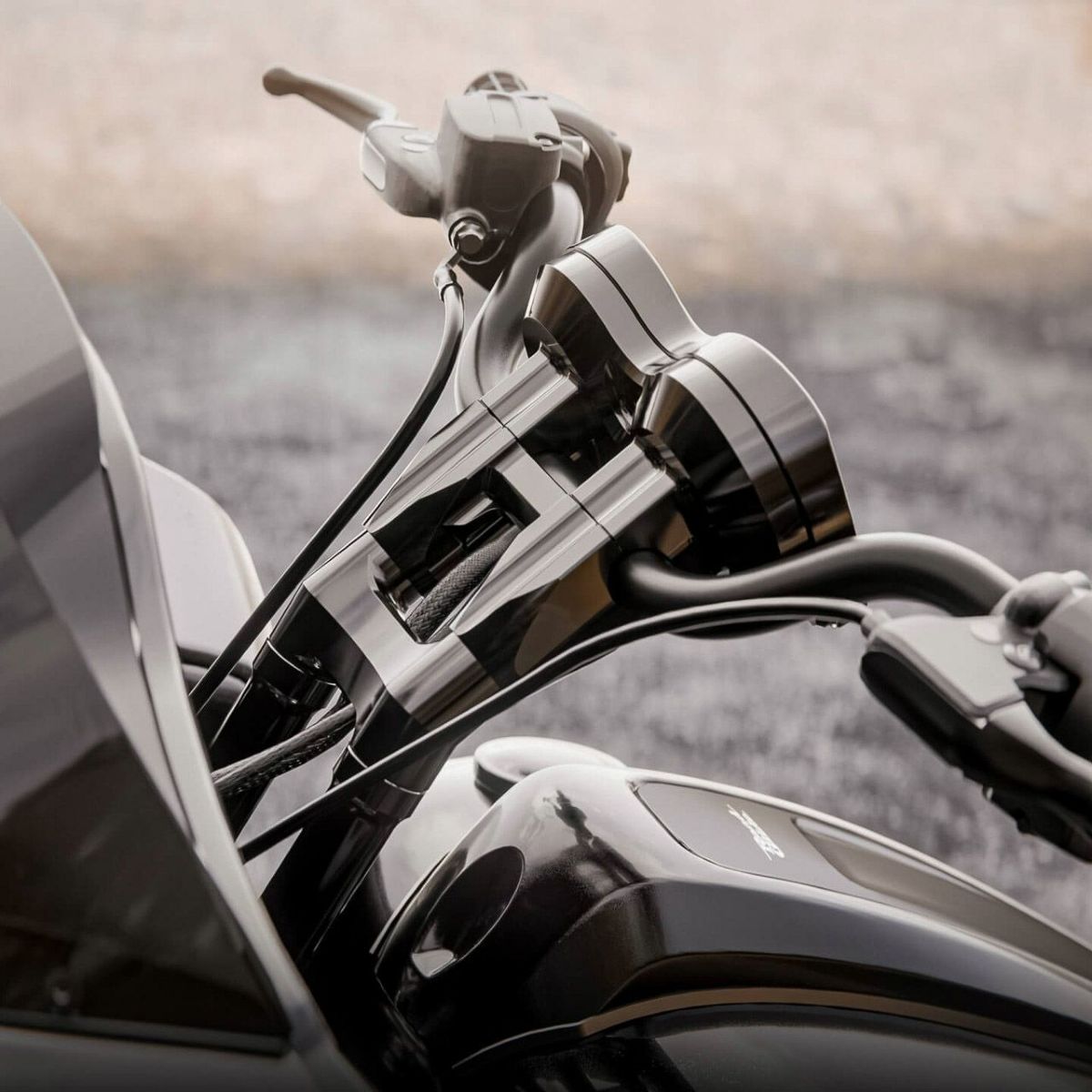 2015以降 ロードグライド アイソレーテッドライザー 10インチ キックバック (ブラック)4