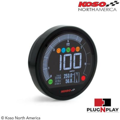 KOSO マルチファンクション スピードメーター スポーツスター ダイナ ソフテイル