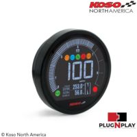 KOSO マルチファンクション スピードメーター スポーツスター ダイナ