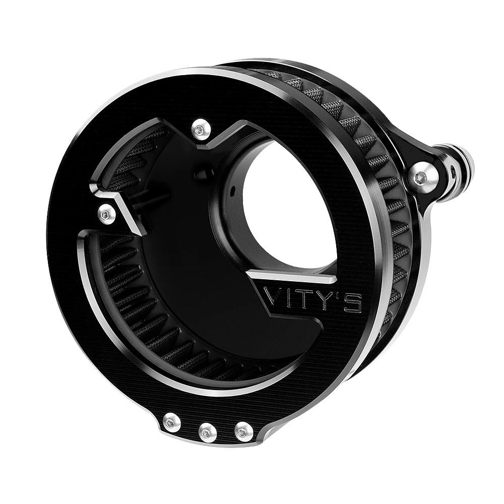 M8 ツーリング ソフテイル Massive エアクリーナー ブラック 3