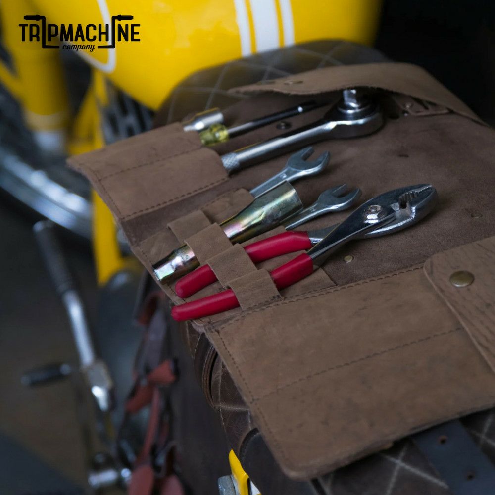 Trip Machine ツールロール ブラウン