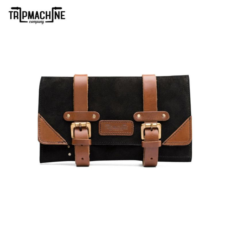 Trip Machine ツールロール ブラックxブラウン