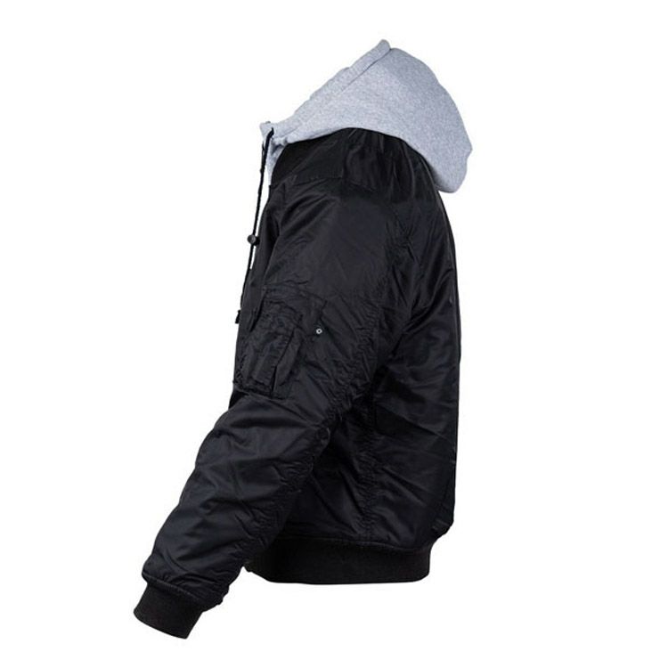  MA-1 フード付 ボンバージャケット9