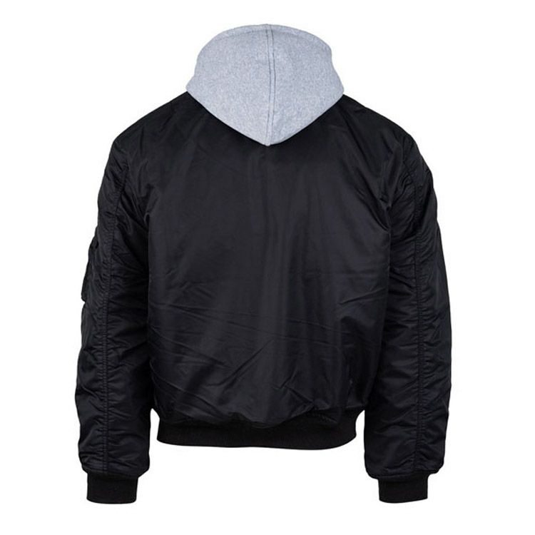  MA-1 フード付 ボンバージャケット10