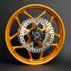 Arlen Ness アレンネス Spider ローター 11.5インチ ブラック 3