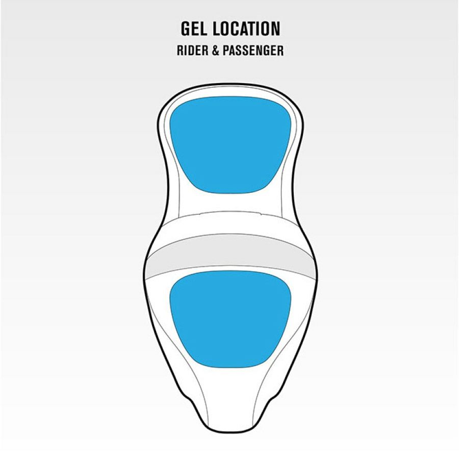2023以降 ツーリング ロードソファ バックレスト付 ツーアップシート スキャロップステッチ サドルマン1