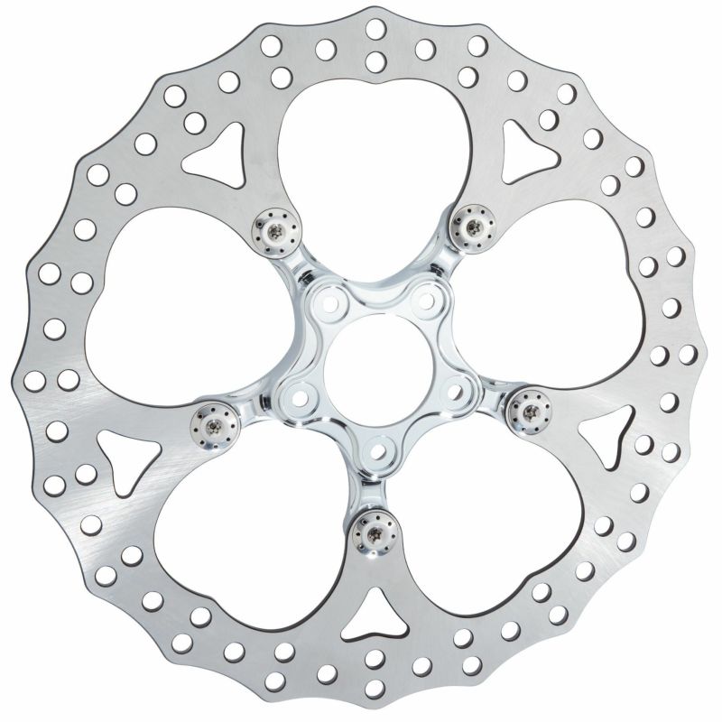 Arlen Ness アレンネス Spider ビッグローター 14インチ クローム