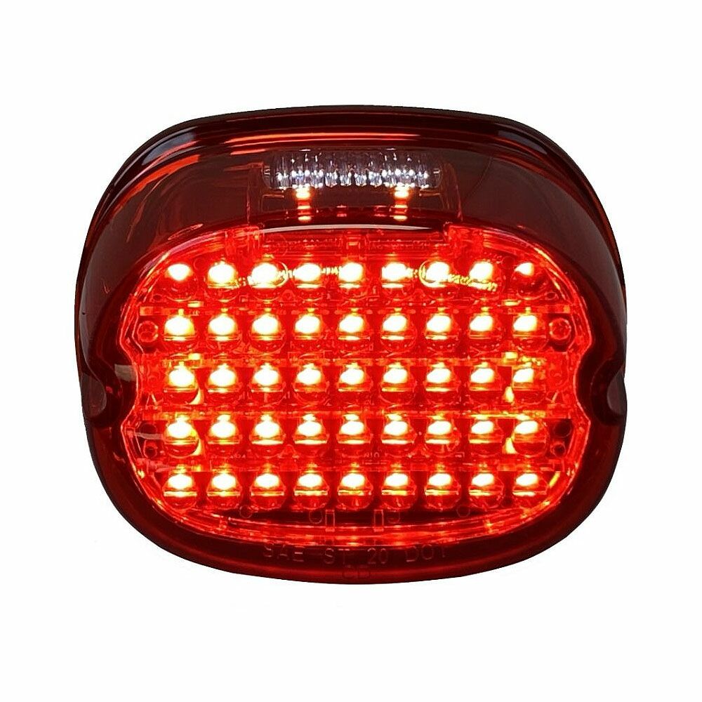 カスタムダイナミクス (Custom Dynamics) ロープロファイル LEDテールライト レッドレンズ 上ナンバー用 3