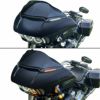 2015以降ロードグライド ターンシグナル付 LEDウィンドシールドトリム グロスブラック Custom Dynamics（カスタムダイナミクス） 5
