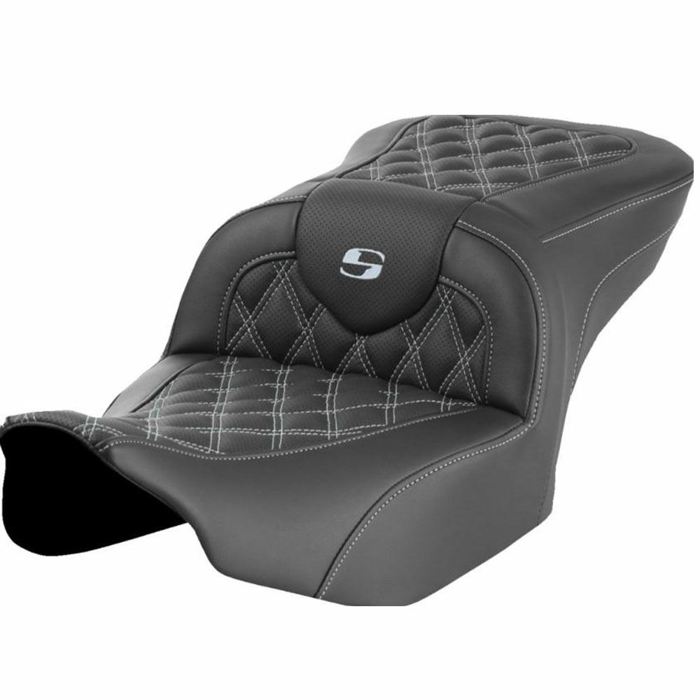 SaddleMen サドルマン ロードソファシート LSシルバーステッチ 2024以降 FLHX FLTRX 