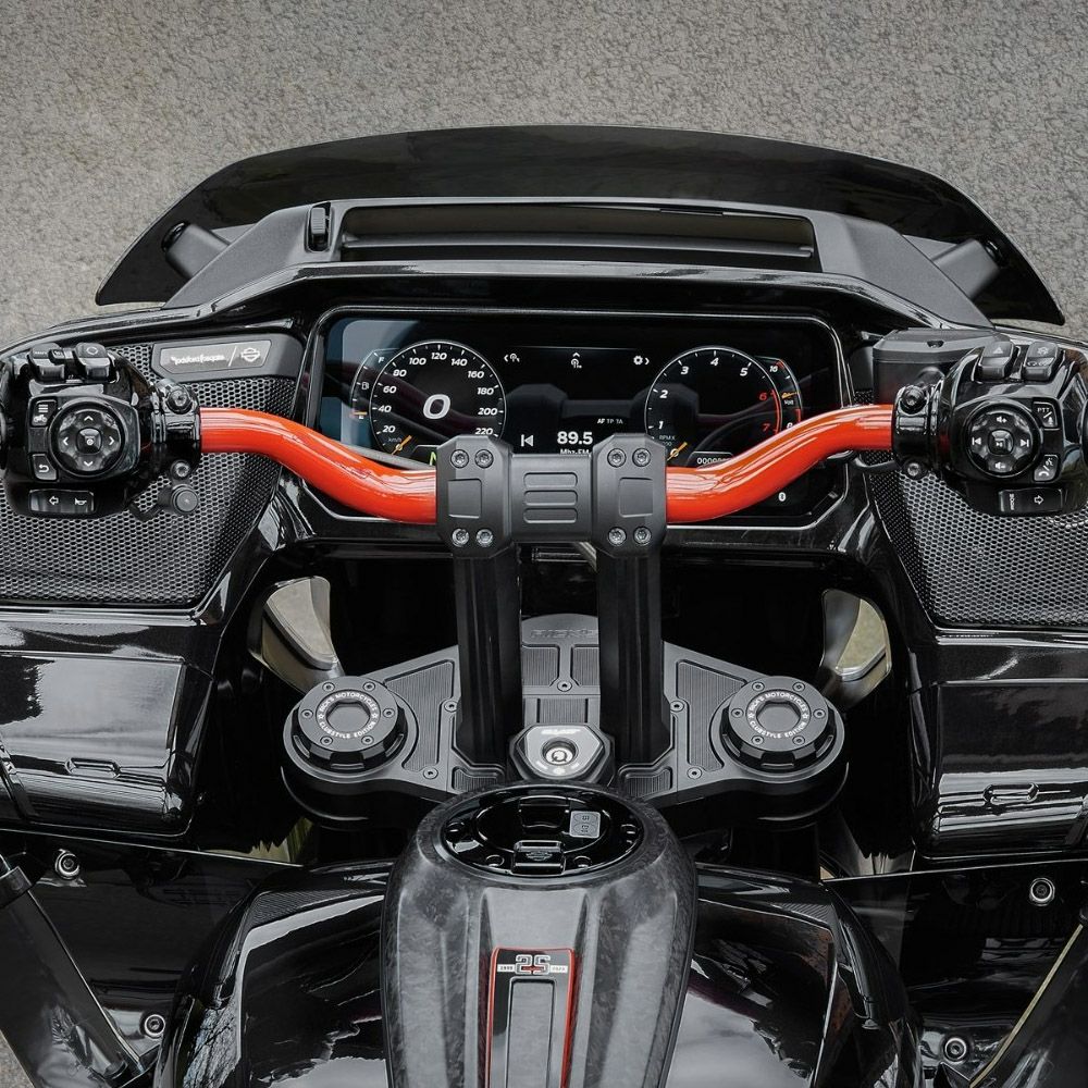 2024以降 ロードグライド クラブスタイル 7インチライザー/トリプルツリーカバーキット