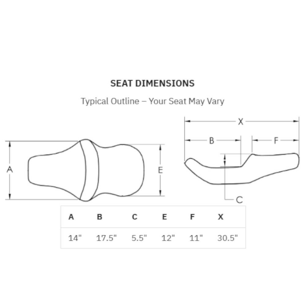 サドルマン エクステンドリーチ ロードソファシート バックレスト付 ハニカムステッチ/オレンジ