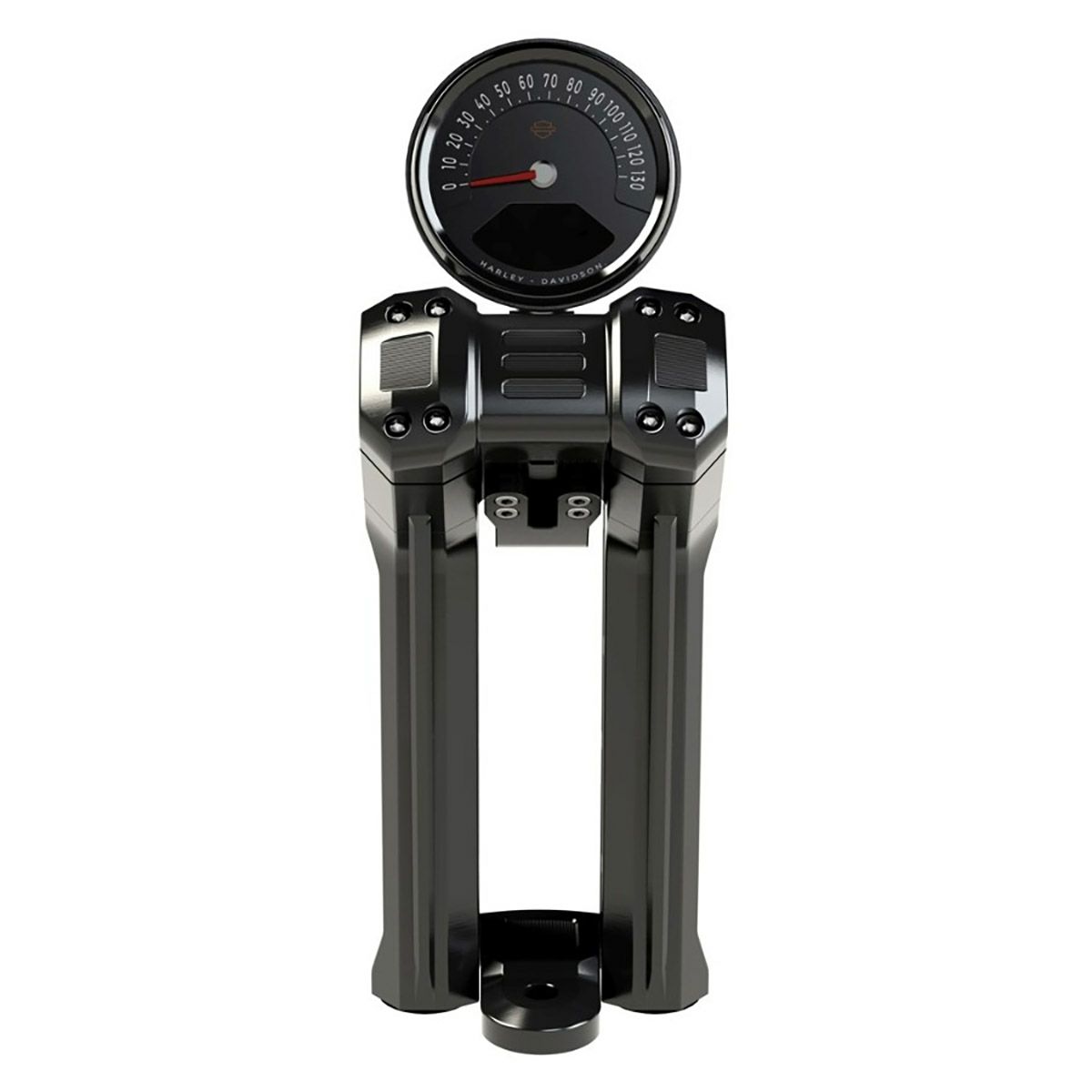 M8 ローライダーS クラブスタイル メーターマウント付 8.5インチプルバックライザー5