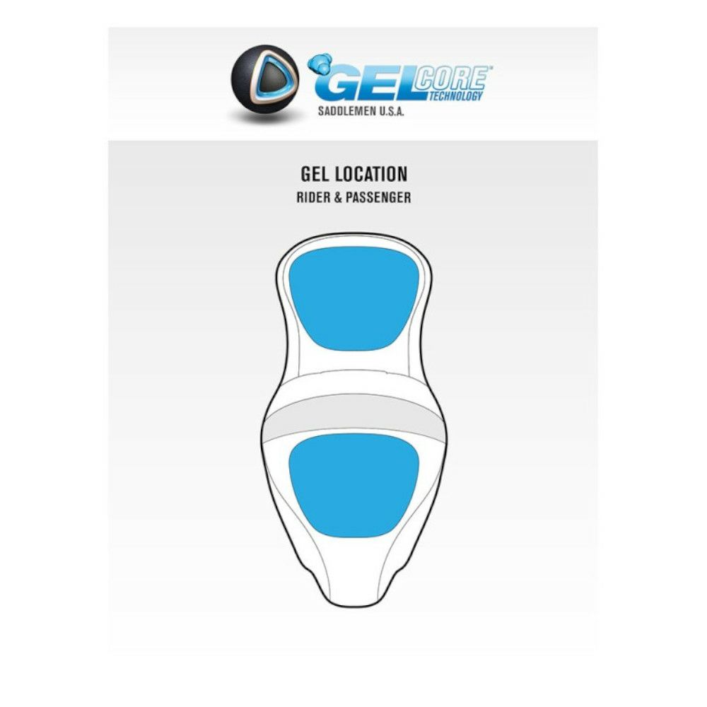 サドルマン エクステンドリーチ ロードソファシート バックレスト付 ハニカムステッチ/シルバー