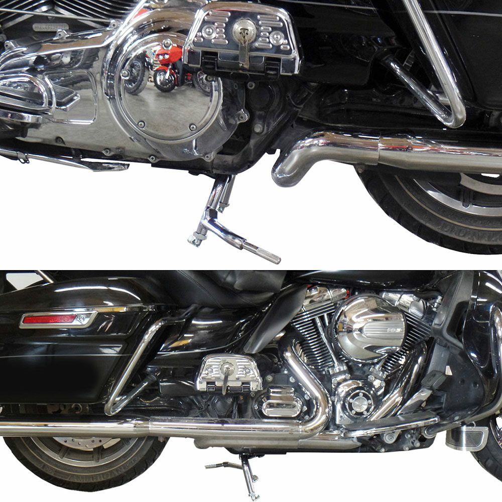 2009以降ツーリング センターキックスタンド クローム ドラッグスペシャリティーズ 2