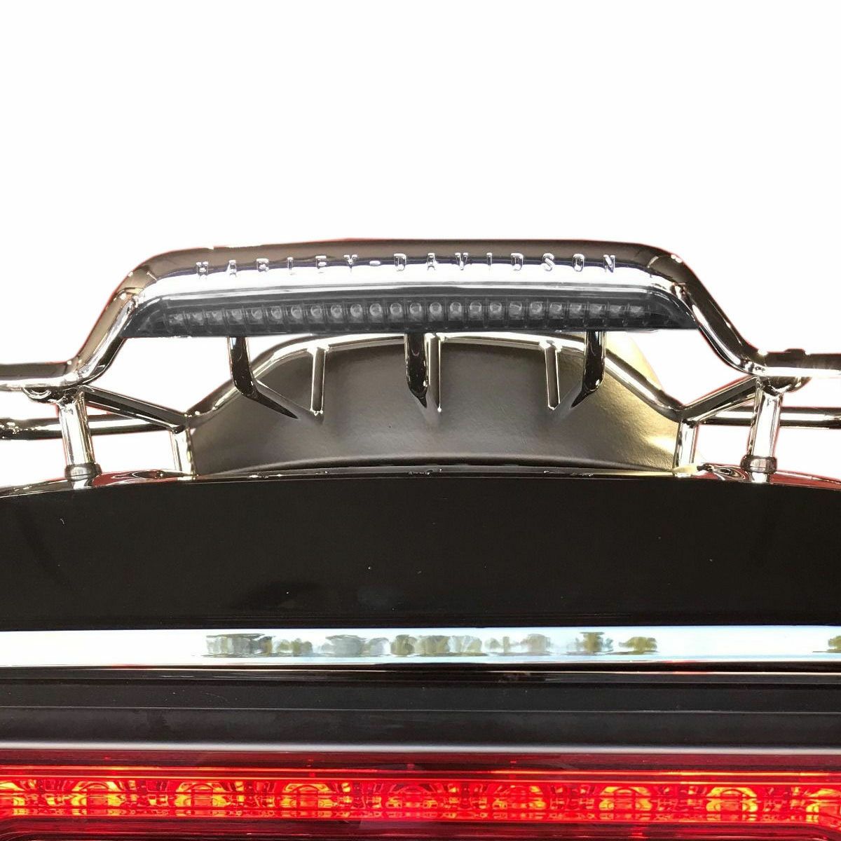 2014以降ツーリング エアウィング ツアーパックラック用 LEDテールライト スモーク Custom Dynamics（カスタムダイナミクス）