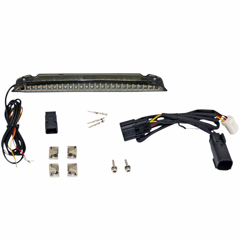 2014以降ツーリング エアウィング ツアーパックラック用 LEDテールライト スモーク Custom Dynamics（カスタムダイナミクス） 4