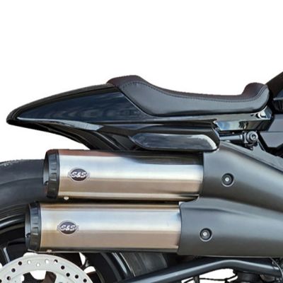 S&S スポーツスターS 4インチ グランドナショナル スリップオンマフラー (ステンレス)