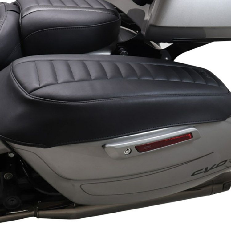 2024以降 ツーリング デラックス・サドルバッグリッドカバー (ブラック)