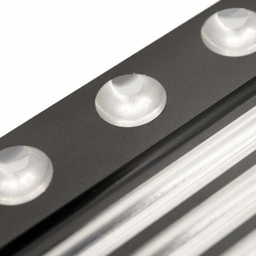  2014年以降 ツーリング サドルバックヒンジカバー ブラックマシーン仕上げ KEN'S FACTOR 