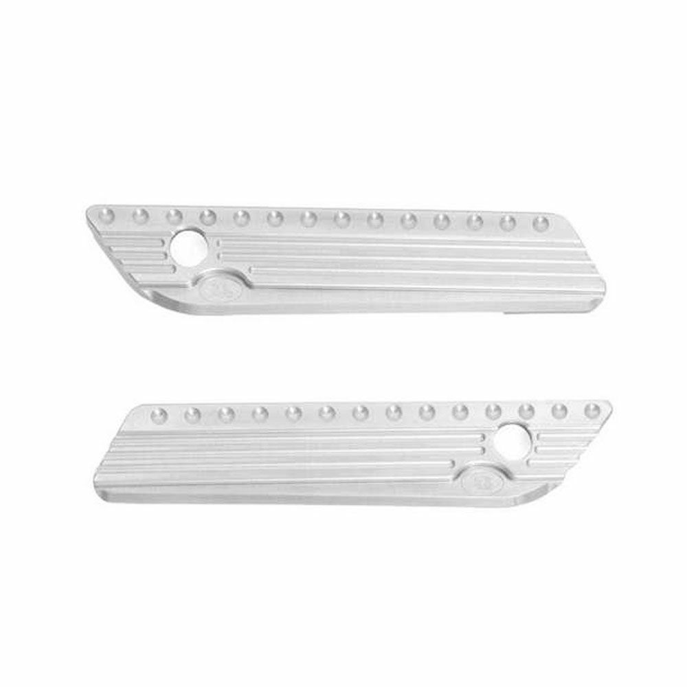 2014年以降 ツーリング サドルバックヒンジカバー アルミポリッシュ仕上げ KEN'S FACTOR 