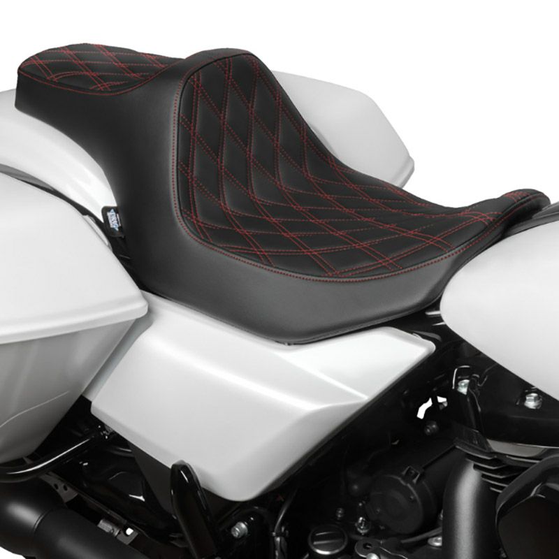  2024以降 ツーリング プレデター3 ツーアップシート (ダブルダイアモンド/レッド)