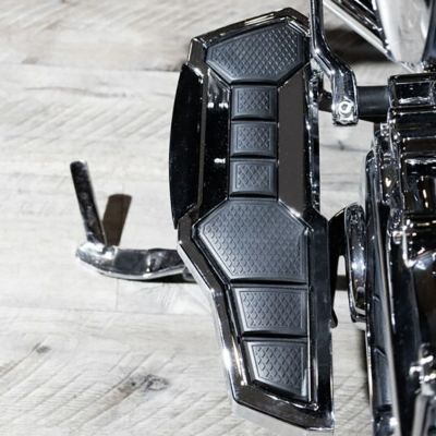 ツーリング、FLソフテイル、トライク エニグマ フロアボード (クローム) クリアキン