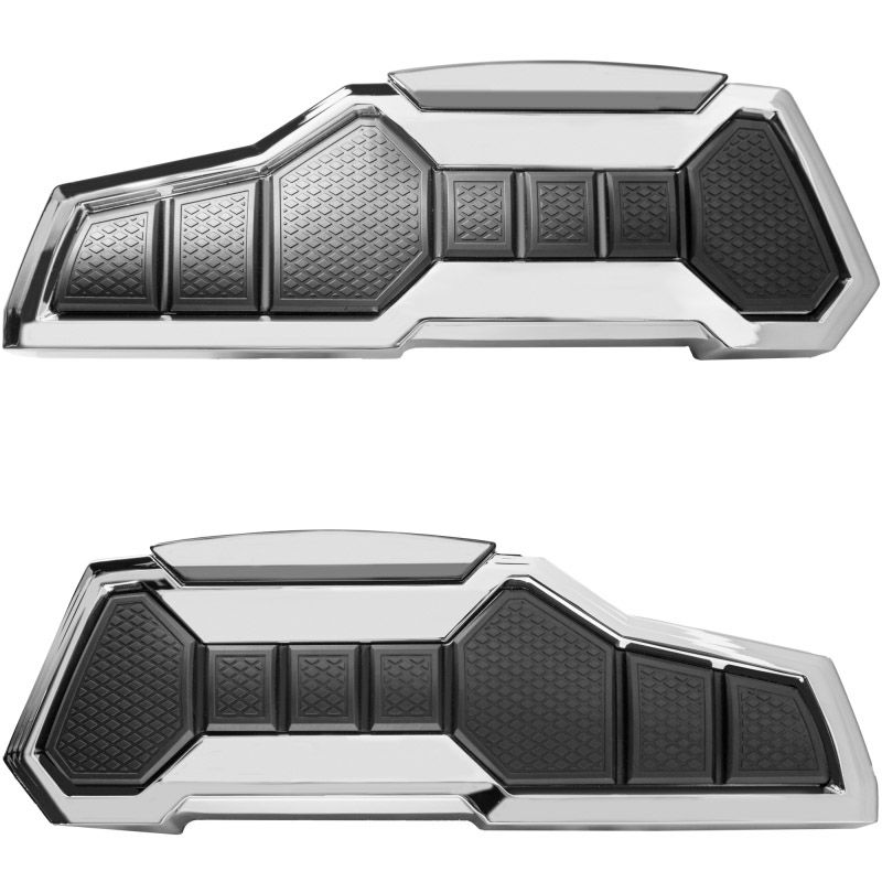 ツーリング、FLソフテイル、トライク エニグマ フロアボード (クローム)1