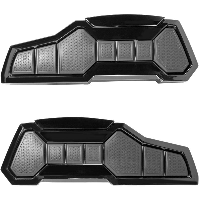  ツーリング、FLソフテイル、トライク エニグマ フロアボード (グロスブラック)