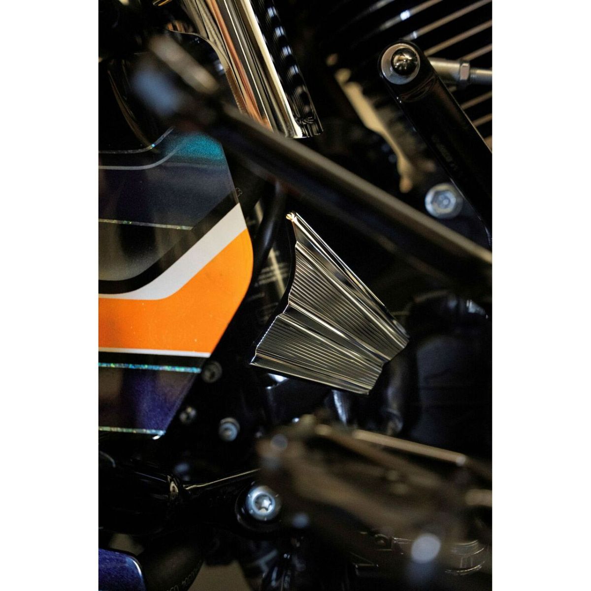 2024以降 ツーリング ホーンリロケーションキット (クローム)2