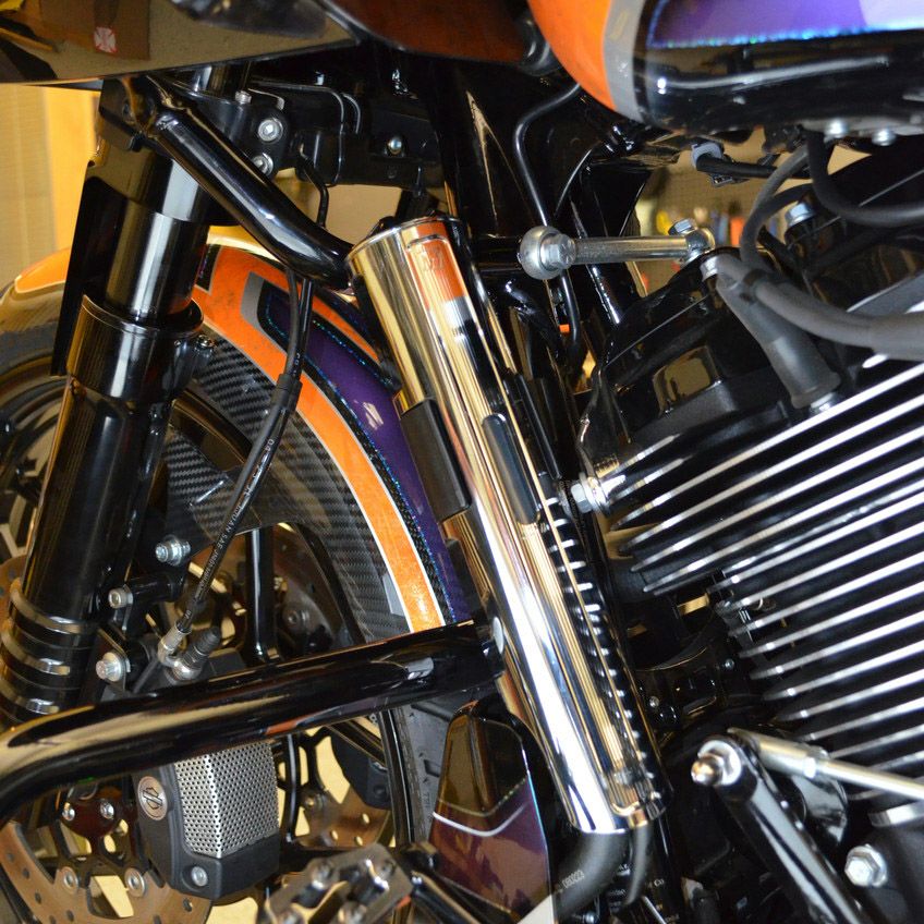 2024以降 ツーリング ウォーターリザーバーカバー (クローム)