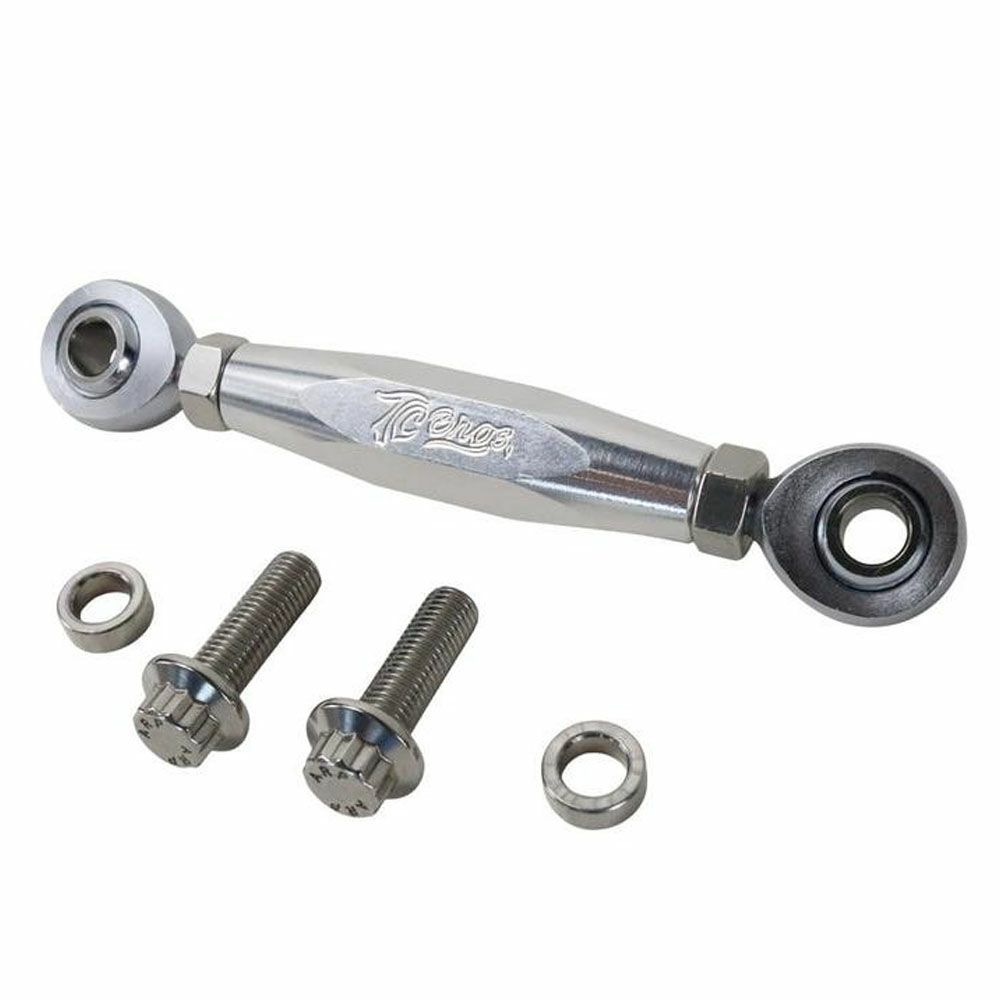 M8ソフテイル ミッドコントロール用 アジャスタブル ブレーキリンケージ クロームTC-BROS 