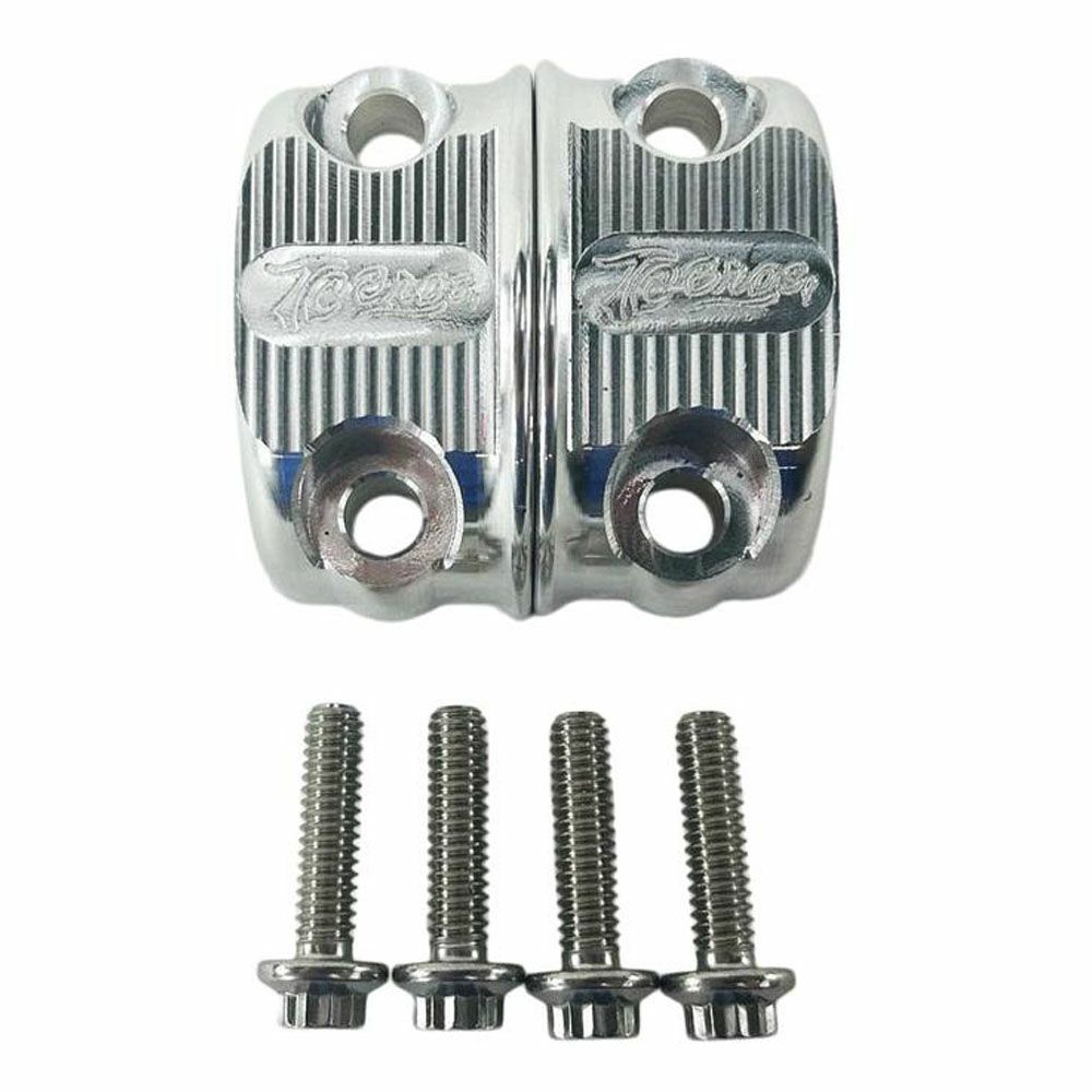  クラッチ/ブレーキ パーチクランプ アルミシルバー TC Bros 