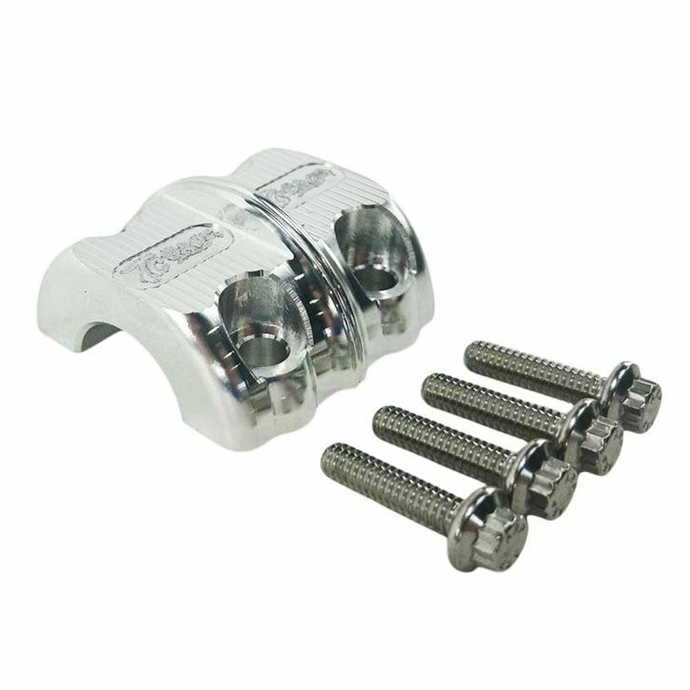  クラッチ/ブレーキ パーチクランプ アルミシルバー TC Bros 