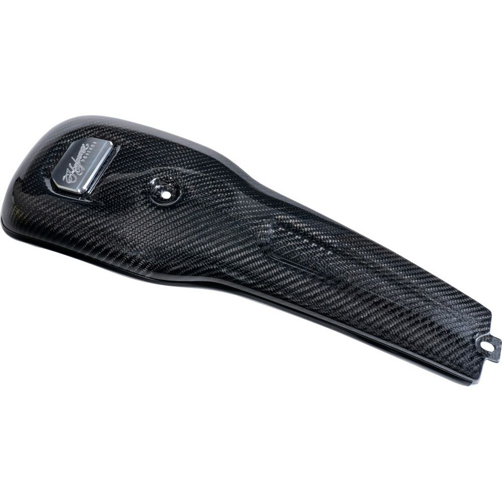 ローライダーS/ST カーボンファイバータンクダッシュ (ビレットロゴ付き)3