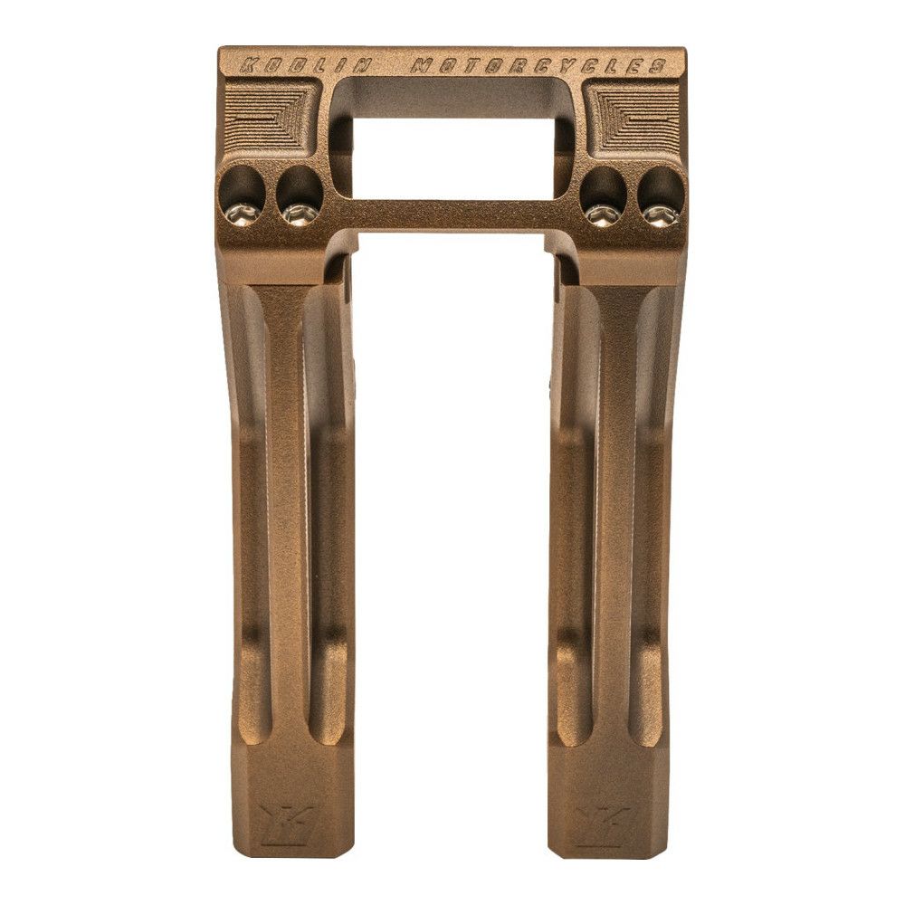 ハーレー M8ソフテイル ファストバックライザー(デジタルメーター用) 8インチ ブロンズ KODLIN