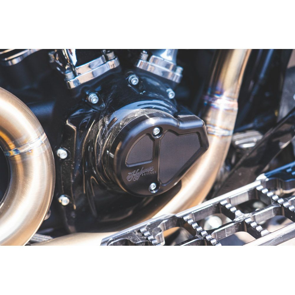 2024以降 ツーリング、2025以降 ソフテイル タイマーカバー センサーカバー付 (ブラック)1